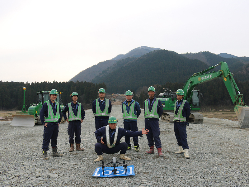 大野油坂道路蕨生地区擁壁盛土他整備工事