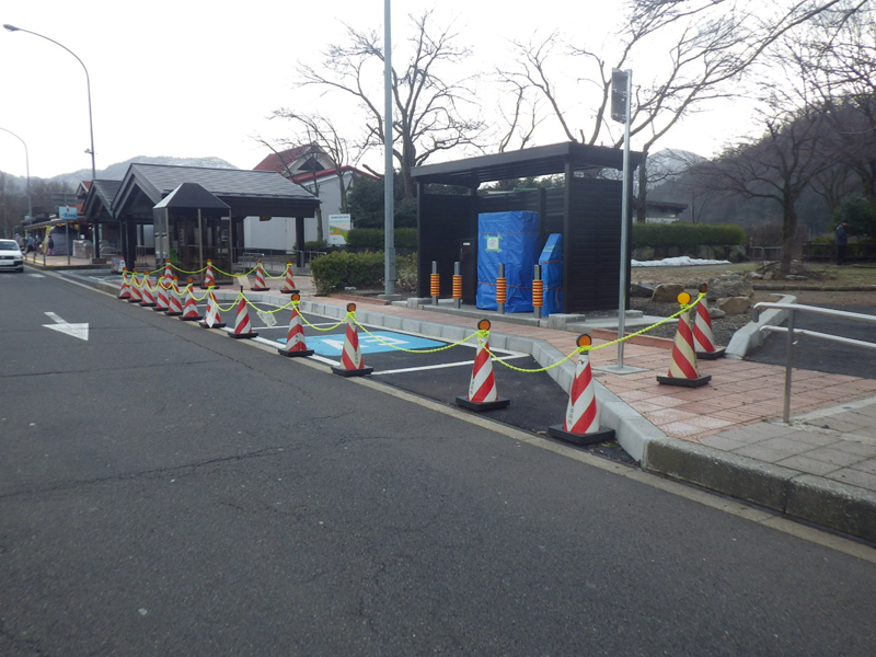 北陸自動車道 賤ヶ岳サービスエリア他２SAEV駐車マス舗装工事